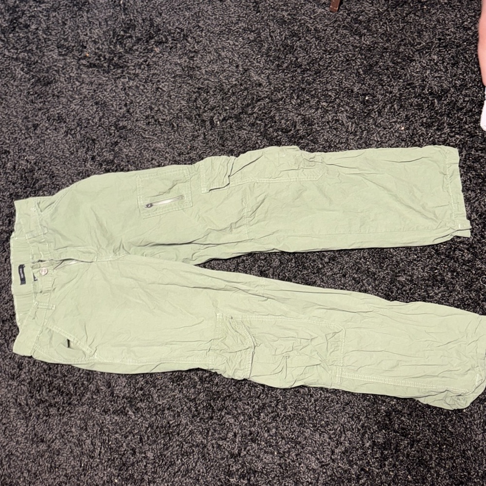 Light Green Cargo Pants - Picture 2 of 6